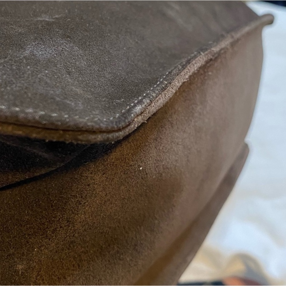 vtg Gucci Brushed Suede Leather Hobo - Picture 15 of 16